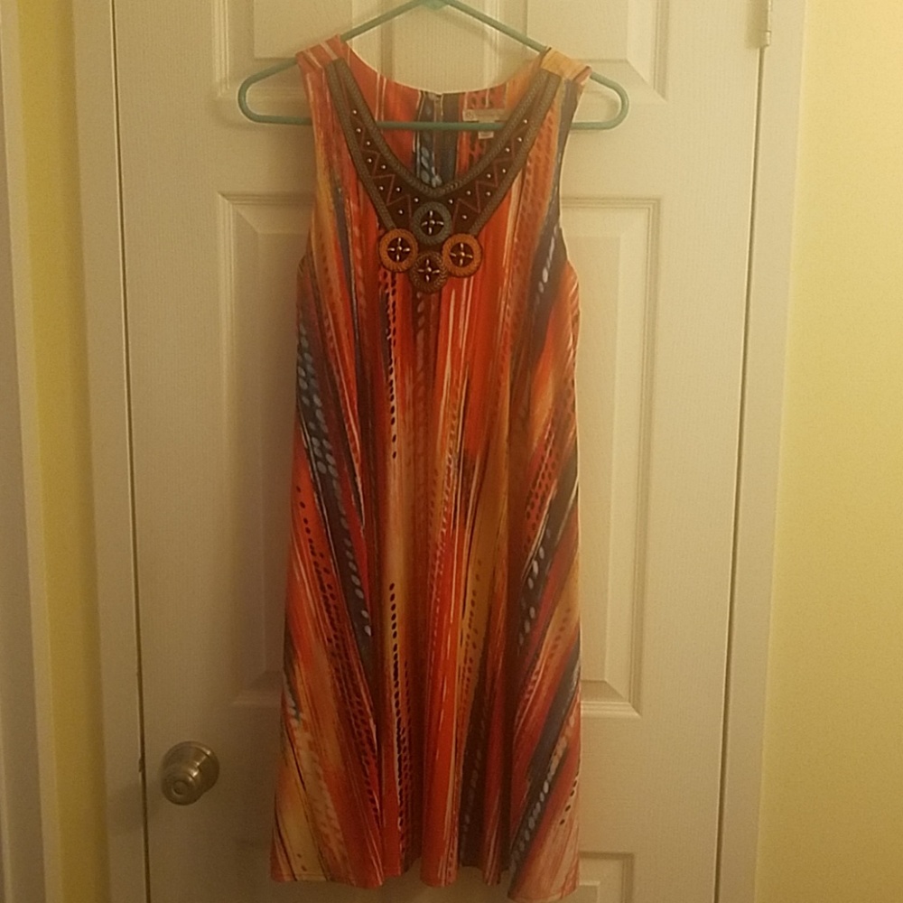 Vibrant summer dress 🌞💃